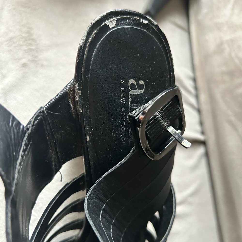 a.n.a Black 4” heels